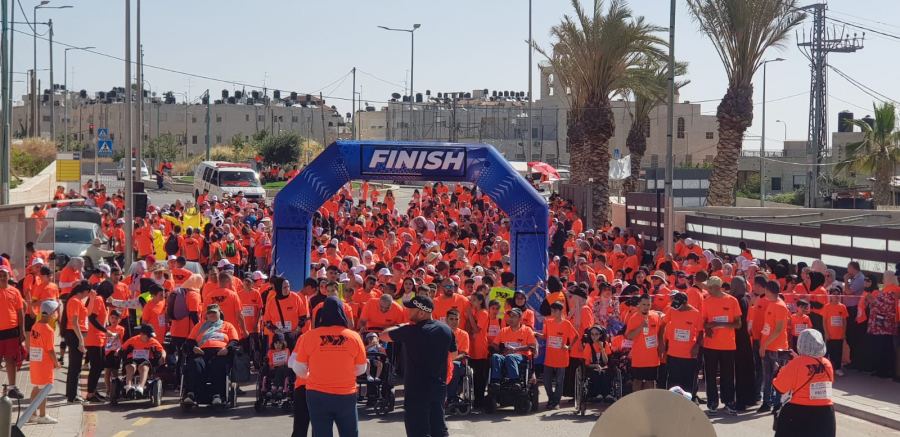المركز جماهيري بيت حنينا ينظم ماراثون لذوي الهمم (بيت حنينا – القدس).